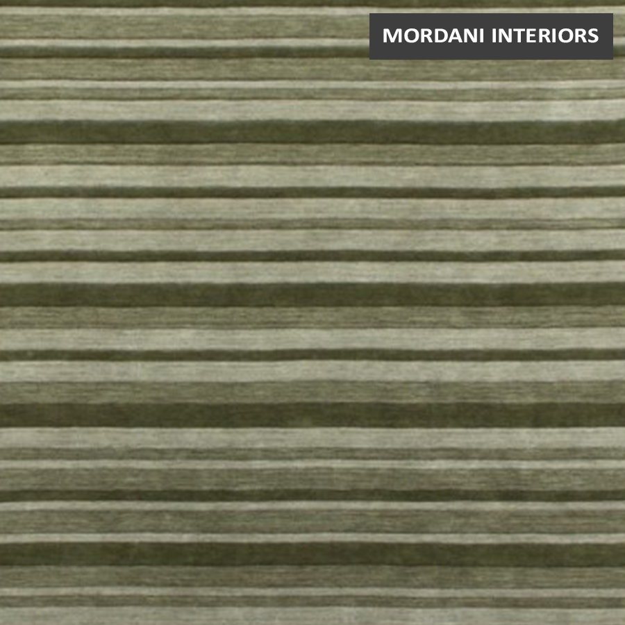  020 A Elegant  Grey Stripes Carpet Rug 